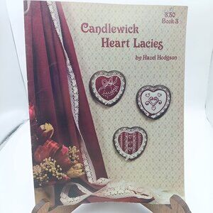 Vintage Embroidery Patterns, Candlewick Heart Lacies Book 3 by Hazel Hodgson